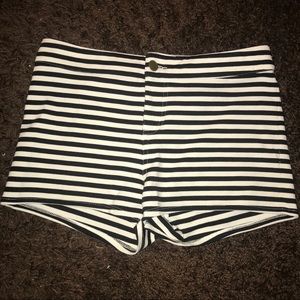 Striped shorts
